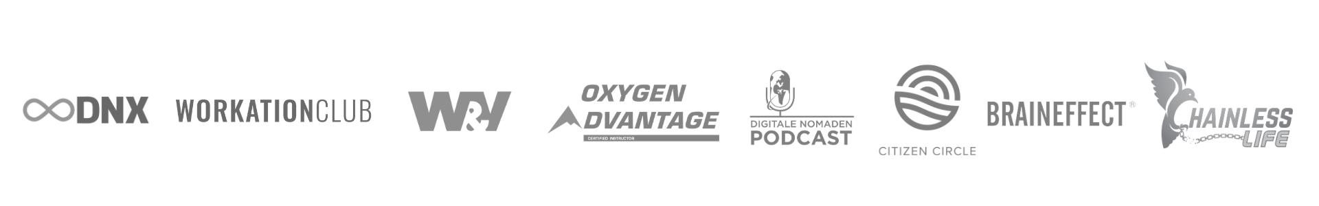Bekannt aus: DNX, Workation Club, W&V, Oxygen Advantage, Digitale Nomaden Podcast, Citizen Circle, Braineffect, Chainless Life